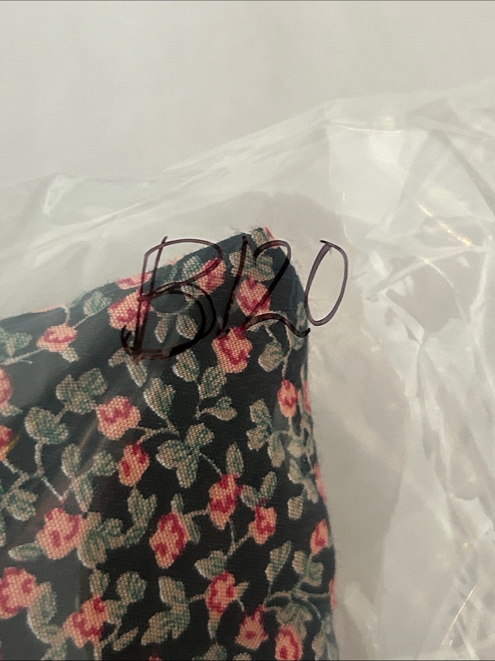 Vintage Chamney’s Black Floral Rayon Off Shoulder Button Front Midi Dress Size 5 - Picture 13 of 13